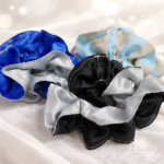 サテンのダブルフリルシュシュの作り方