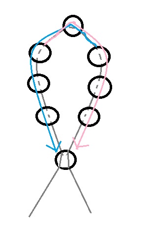 partsclubフラワーパーツとビーズのヘアクリップ作り方9