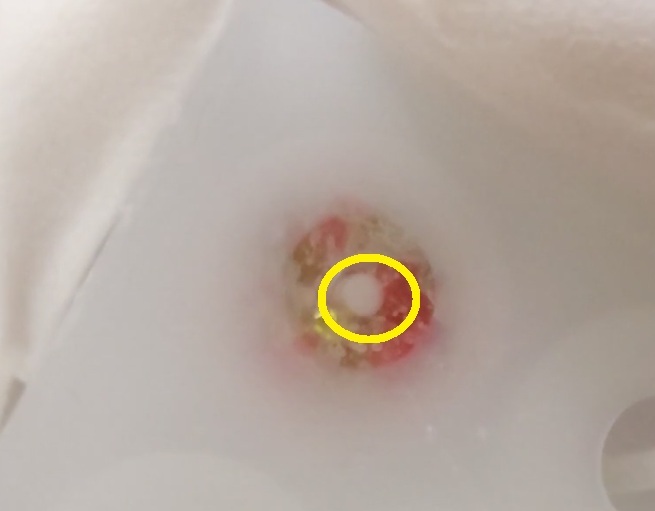 オリジナルビーズのヘアゴム作り方7