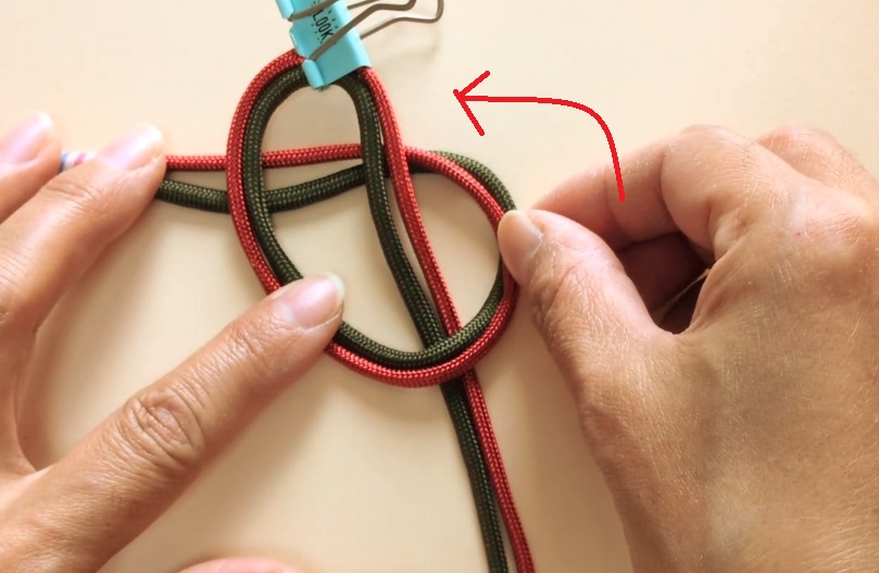パラコードでヘアゴムの作り方7