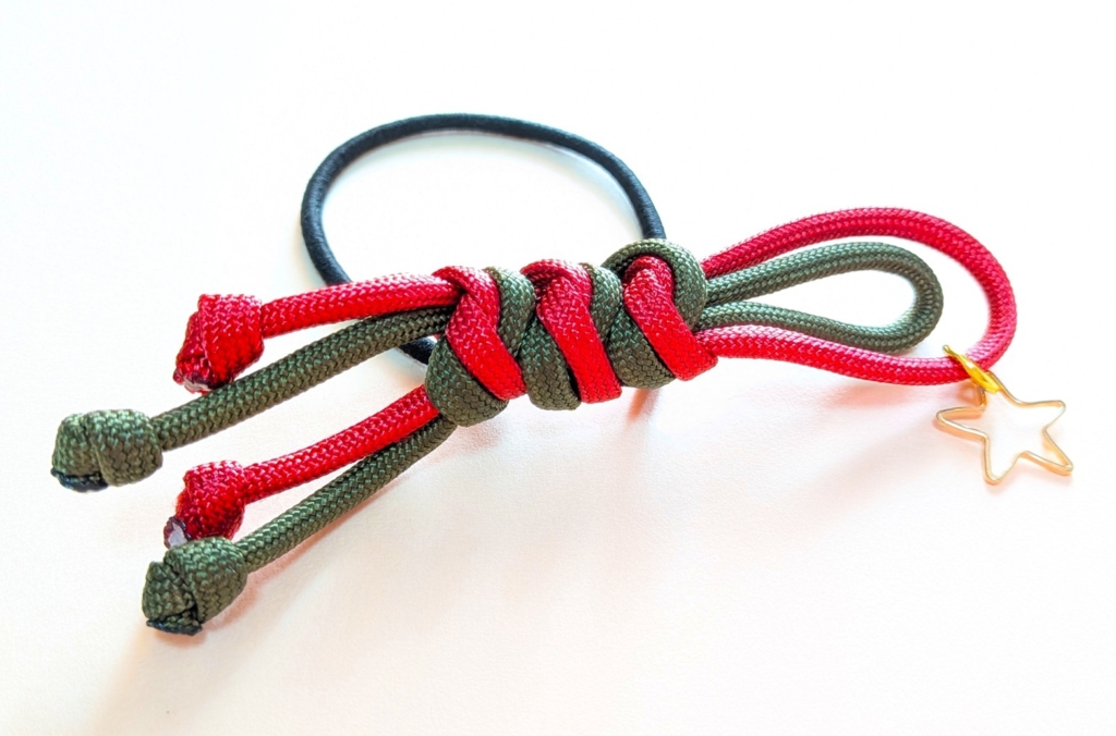 パラコードでヘアゴムの作り方