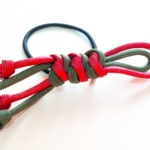 パラコードでヘアゴムの作り方